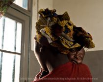 A rape victim and her baby at the Centre de Sante de Kanyaruchinya . Picture by Julie Edwards/CARE International