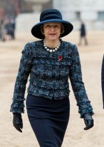 The Official Ceremonial Welcome for the Colombian State Visit at Horse Guards Parade in London, England. The President of the Republic of Colombia Juan Manuel Santos and his wife Maria Clemencia Rodriguez de Santos are paying their first State Visit to the UK as official guests of Queen Elizabeth.