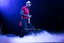 Machine Gun Kelly performs onstage at the OVO Hydro Glasgow