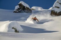 19.01.23.
Skier Marco Pietrini
in Courchevel, France.