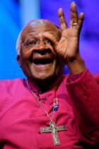 28.05.09. Desmond Tutu speaking at the Hay Festival, Hay-on-Wye.

PIC Andrew Lloyd
© WALES NEWS SERVICE