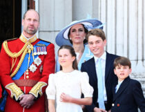 Prince and Princess of Wales, Prince George, Princess Charlotte and Prince Louis at Trooping The Colour 2026