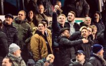 Millwall fans during the Sky Bet Championship match at The Den, London
Picture by Nigel Bramley/Focus Images Ltd 07827818829
24/11/2021