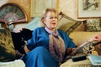 Lady Antonia Fraser at home.