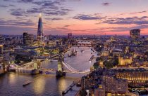 London City By Drone