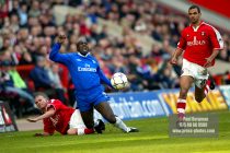 From Paul Burgman- 02/03/02. Action From Charlton Versus Chelsea At The Valley