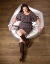 Picture by Daniel Hambury. .12/06/12.British actress Lara Pulver.