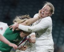 Images from England v Ireland Women during their 6 Nations international match at Twickenham February 27, 2016.