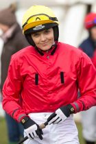 PIC BY GEOFF ROBINSON PHOTOGRAPHY 07976 880732.
Picture shows Victoria Pendleton before riding Minella Theatre at Higham Point to Point in Suffolk on Sunday February 21st.
Olympic cycling star Victoria Pendleton hopes to complete her Switching Saddles challenge tomorrow (Fri) by competing at the Cheltenham Festival - just 12 months after her first riding lesson.
Pendleton, who is Britain's most successful female Olympian, is racing in the St James's Place Foxhunter Chase on her horse Pacha Du Polder at the famous festival.
The 35-year-old was enticed out of retirement for the challenge, with the aim of transforming from a complete novice to riding at the world's most prestigious jumps racing fixture in just a year.
She has been sponsored by betting exchange Betfair and hopes that tomorrow she will be able to show just how much she has achieved in the past 12 months as she competes against 19 other riders on the three-mile course.
The former cyclist has taken several tumbles at races over the past few months, falling at her first hunter chase at Fakenham in Norfolk and also at Barbury Castle in Marlborough.