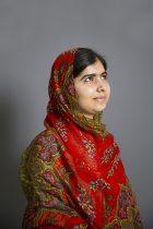 Malala Yousafzai of Pakistan who was shot by the Taliban for going to school. 
Photo by Fabio De Paola