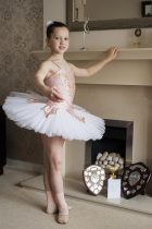 10 Year old Megan Giles of Kirkby Woodhouse Nottinghamshire who has won a place at Tring Park School for the Performing Arts to start in September 2013
22 February 2013
Image © Paul David Drabble