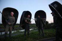 16/05/2016
Fishermen wait for seven stars to appear with their Coracle fishing boats near the River Towy in Carmarthenshire, west Wales.
The Coracle fishing with nets by hand is a tradition that has been passed through families from generation to generation for hundreds, if not thousands of years. The Coracle is a shallow one person boat which is used for fishing sea trout and sea salmon in pairs. Coracle fishermen fish by night so as not to disturb fish. They wait until seven stars are in the sky, by which time it is deemed dark enough to fish.
There are only eight licences to fish on the River Towy and a handful of others in other Welsh rivers. With dwindling trout and salmon stocks the Environment Agency is thought to be planning to heavily restrict catches to the point that 2016 may the last fishing season in it's current traditional form. As it is times are hard and a pair of coracle fishermen are lucky to catch any fish on a run - when they do, they can expect to sell a trout for around £30.00.
Neil Hall Photography Ltd
www.neilhallphotography.com
07766227770
3 Crown Court
Crown Road
London
N10 2JA