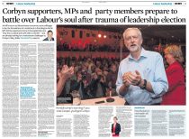 Winter Gardens, Margate, Kent, UK. 5th September, 2015.  Jeremy Corbyn MP attends a rally at the Winter Gardens in Margate for his leadership campaign of the Labour Party.