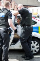South Yorkshire Police NE Sheffield Safer Neighbourhoods Team working in the Page Hall area of Sheffield
15 August 2013
Image © Paul David Drabble
www.pauldaviddrabble.co.uk