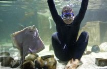 Joey Essex and Ray.
Alton Towers.
(Kudos to Joey, as it was very early in the morning, the water was cold and we made him dunk over and over. Thanks to Ray for showing up, and smiling for the camera.)
© James McCauley