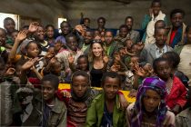Rachel Stevens in Ethiopia, for WaterAid