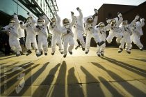 Over 20 Astronauts appeared at iconic London landmarks to launch The Lynx Space Academy, LSA for short, as part of the announcement from Lynx that they will be sending an ordinary person in to space. For more information go to www.lynxapollo.com  or contact:
lynx@mischiefpr.com
020 3128 6600