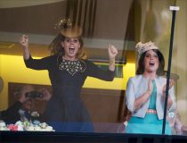 HM Queen becomes the first reigning monarch to win the Gold Cup at Royal Ascot. The Queen's horse was cheered on by her granddaughters Princess Beatrice and Princess Eugenie and racing manager John Warren. The Queen was visibly moved by the cheers from the crowd and then went onto receive the cup from her son the Duke of York.