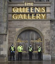Protesters gathered outside the Scottish Parliament, against police advice, to protest at the ongoing lockdown in Scotland. Protest group Scotland Against Lockdown organised the ‘march for freedom’ and urged demonstrators to march from the Parliament to the First Minister’s official residence in Bute House. Police made several arrests.
(c) Dave Johnston
