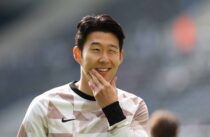 Newcastle Upon Tyne, England, 13th April 2024.  Son Heung-Min of Tottenham Hotspur  during the Premier League match at St. James' Park, Newcastle Upon Tyne. Picture credit should read: Nigel Roddis / Sportimage