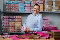© Licensed to simonjacobs.com. 25/07/2013 Enfield, UK. James Ecclestone, CEO and founder of The Grown Up Chocolate Company. Photo credit : Simon Jacobs