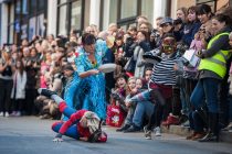 F The Shrove Tuesday event has become an annual traditional spectacle for the past 22 years. Pictured:  // Lee Thomas, Flat 47a Park East Building, Bow Quarter, London, E3 2UT. Tel. 07784142973. Email: leepthomas@gmail.com. www.leept.co.uk